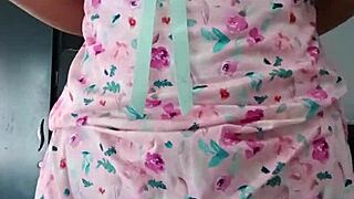 Latina model strips innocently