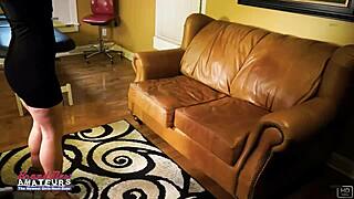 anya's footjob and deep fingering