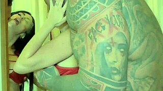 busty brunette gives blowjob then licks horny boy's ass 😈