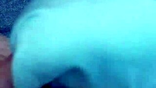 Byrd jerks off for Ladybyrd in homemade fetish session