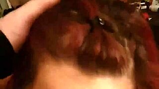 Kandy Kane's big tits blowjob for me