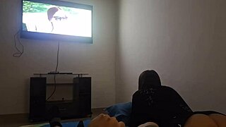 Stepsister Shakes Ass and Sucks Cock at Home!