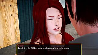 My New Family 452 With Redhead Erotic Small Tits And Big Ass