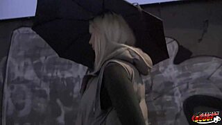 German scout Marie Cherie picks up for first casting fuck in Berlin