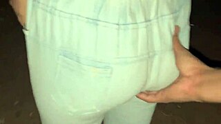 black redhead lured into jungle forest for crazy bisexual dirty talk ass fuck