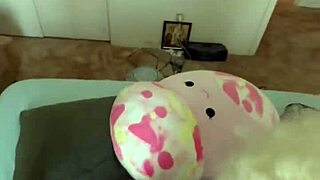 Blonde Amateur Bent Over for Doggystyle in Bedroom