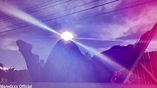 Curvy Seductive Ms Red X Teases with Huge Tits and Big Ass