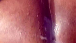 Angry Black Wife Forces Husband To Bend Over, Uses Strapon To Fuck Him Hard, Humiliates Him In POV Cum Scene