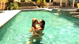 Hot lesbian lovers lick dripping pussies to orgasm