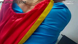 Small titted superwomen gina gerson saves mugur in interview