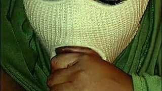 Masked Girl's Passionate Deep Throat