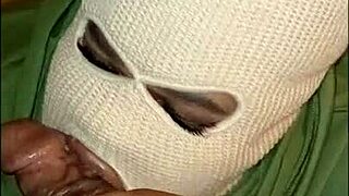 Masked Girl's Passionate Deep Throat