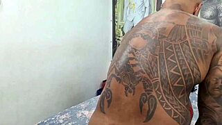 Teasing Stepfather in Underwear