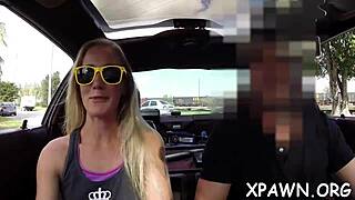 Young non-professional got taken to the back room for hardcore drilling, sucking, and fucking in various positions