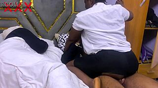 Fucking stepdaughter as friend joins