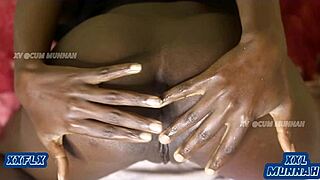 Big African Ebony Ass Drilled Creampie Cumshot!