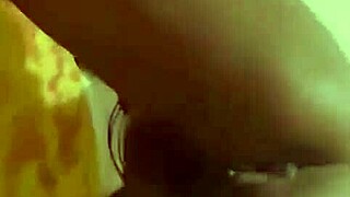 Emotional Shaved Pussy Encounter in Retro Style