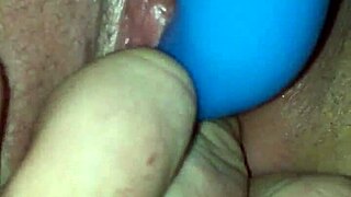 Amateur POV masturbation with vibrator leading to cum