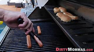 i watched my mature stepmom get jizzed on in a threesome with big cocks