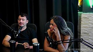 Best Moments Of Couple Kaliente In Preliminares Podcast With Bia Hot - Part 1!