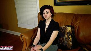 inked hottie marci enjoys to dildo fucks her pussy while rubbing her tits