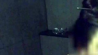 i'm masturbating with dildo in gym shower!