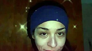 petite cute beautiful workout routine before recording