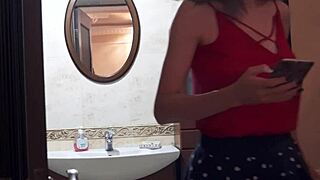 Tattooed teen in fantasy lovers scene