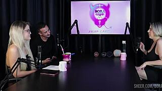 Watch Mary Red Queen's Hot Compilation With Bruna Carlos On Sheer Red!