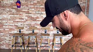 Cliente pauzudo me fudeu t�o gostoso q acabei dando o cuzinho