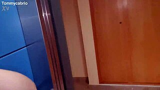 We had wild sex in that public elevator, squirting everywhere