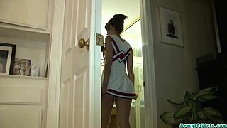 tight teen 18+ cheerleader fucks hubby before babysitting, it's so hardcore and slutty