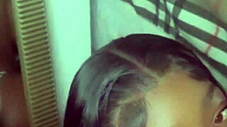 my little 18+ stepsister takes advantage when i get home, checking if my black cock works 😏