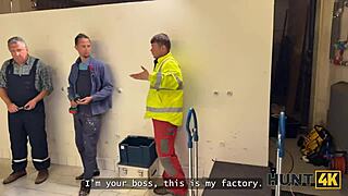 watch this teen use her tight pussy for fun at work?