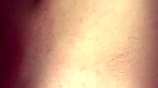 Sexy milf with juicy butt in lingerie cums hard with dildo... wet pussy close-up 😍