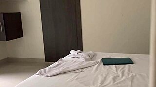 Perverted Stepdad Covers Huge Ass With Creamy Cum!