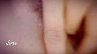 pinay chubby big tits girl masturbates solo, wet pussy close up