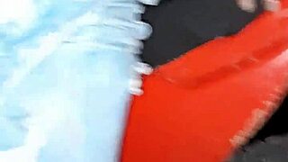 My Sister-In-Law Opens Legs For Fun On Street.