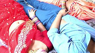 indian step mom wins bet, fucks step son in hindi