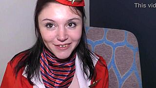 British Pornstar Lexi Lush Delivers Exceptional Amateur Blowjob in Uniform