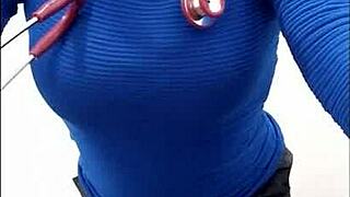 Porno real de enfermera latina en servicio hospitalario la muy zorra hace porno casero en la oficina del jefe