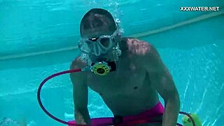 I watched cum splash everywhere in the pool from cruz's blowjobs