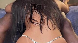 she enjoys bbc while her husband is away -amateur couple- nysdel 😏