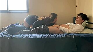 Beautiful amateur girl with big ass fucking amazingly she loves to ride cock!