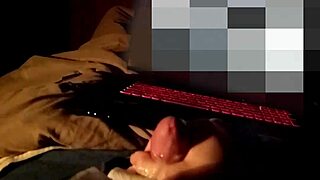 Slo-mo big hot cumshots