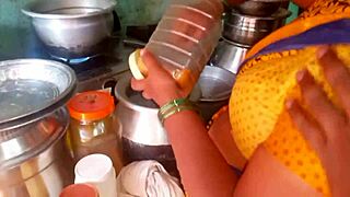 desi bhabhi COOKING up HOMEMADE sex