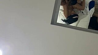 Intense motel fuck with big tits and monster cock