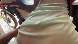 Colombian Babe Rides Cock Outdoors With Neighbors In Public Exhibitionism Creampie