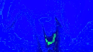 In the bleu room, the transsexual engages in an intense anal solo finger fuck session