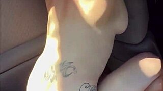 Busty petite 18+ hooker gets fucked in public & begs for a facial!